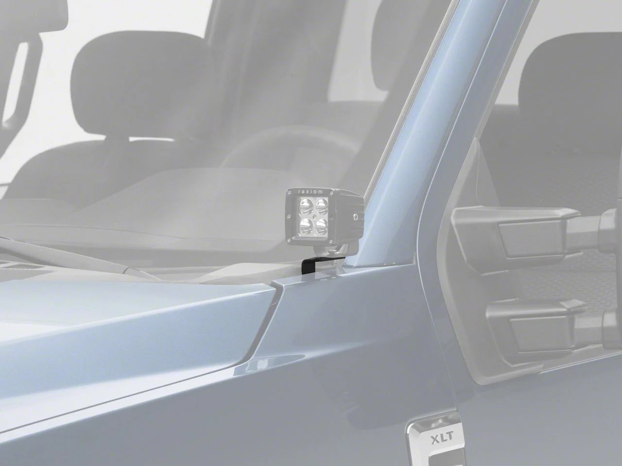 Putco Luminix Hood Mount Light Brackets (17-26 F-350 Super Duty)