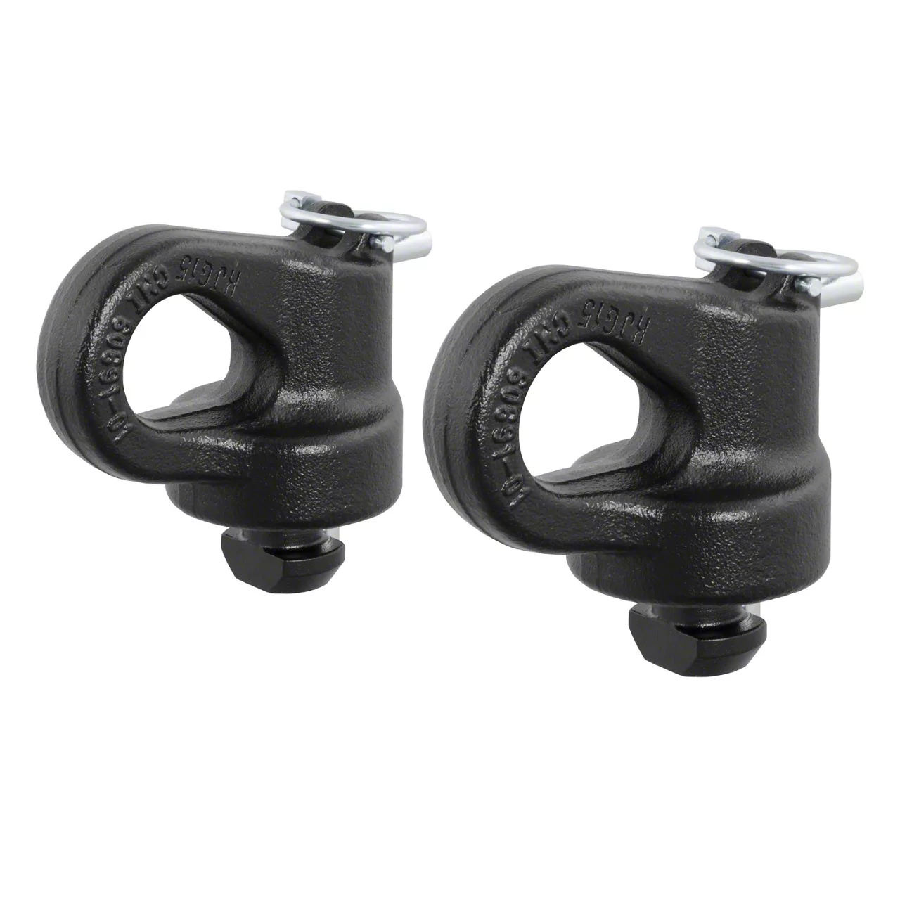 OEM Puck System Gooseneck Safety Chain Anchors (13-22 F-350 Super Duty)
