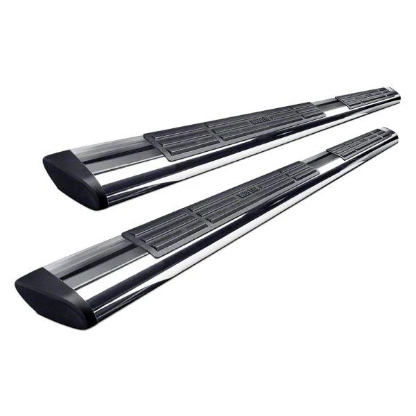 Westin Premier 6 Oval Nerf Side Step Bars with Mounting Kit; Stainless Steel (17-26 F-350 Super Duty SuperCrew)