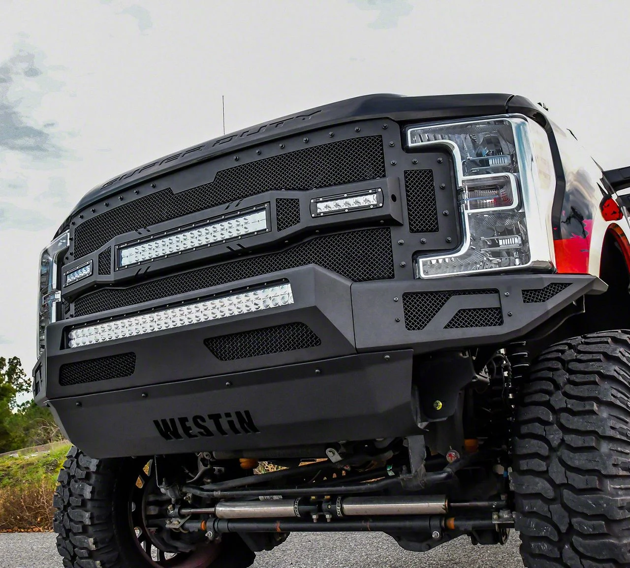 Westin Pro-Mod Front Bumper Skid Plate (17-22 F-350 Super Duty)