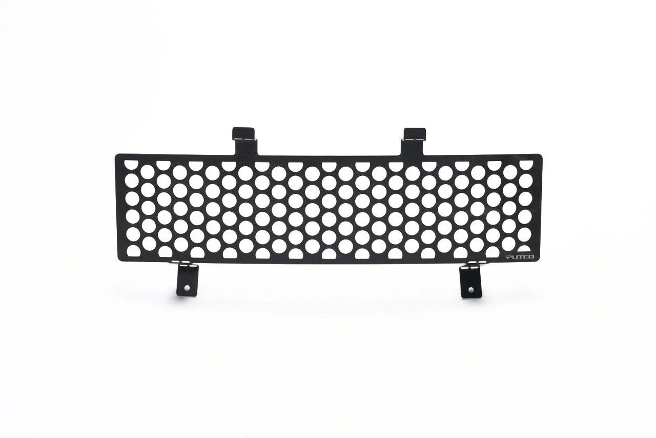 Putco Punch Design Lower Bumper Grille Insert; Black (11-16 F-350 Super Duty)