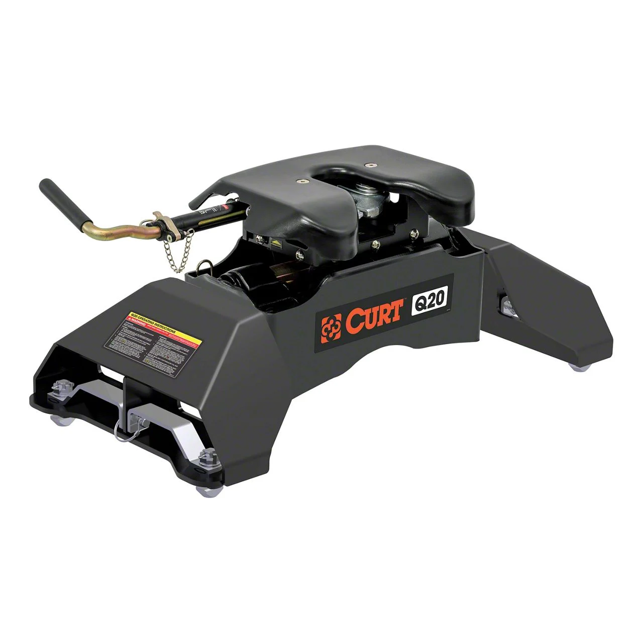 Q20 5th Wheel Trailer Hitch with Puck System Legs (11-26 F-350 Super Duty w/ 8-Foot Bed)