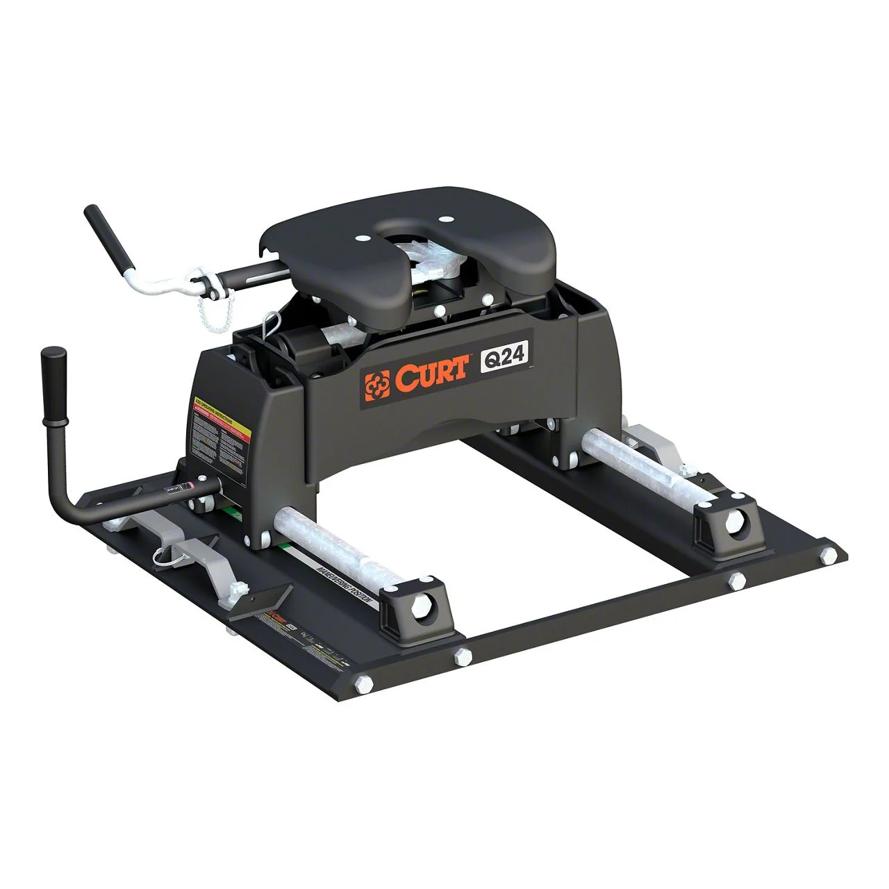 Q20 5th Wheel Trailer Hitch with Puck System Roller (11-26 F-350 Super Duty w/ 6-3/4-Foot Bed)