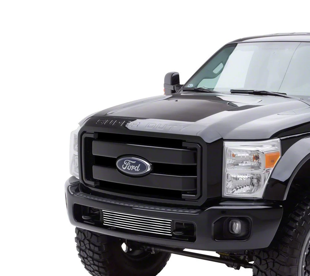 Stainless Steel Billet Lower Grille Insert; Chrome (11-16 F-350 Super Duty)