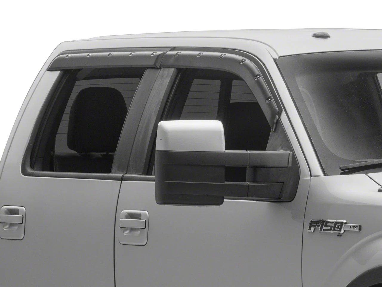 Tough Guard FormFit Window Visors (17-22 F-350 Super Duty SuperCrew)