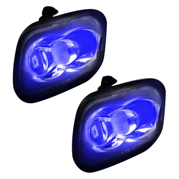Ultra High Power LED Mirror/Puddle Light Kit; Blue (17-26 F-350 Super Duty)