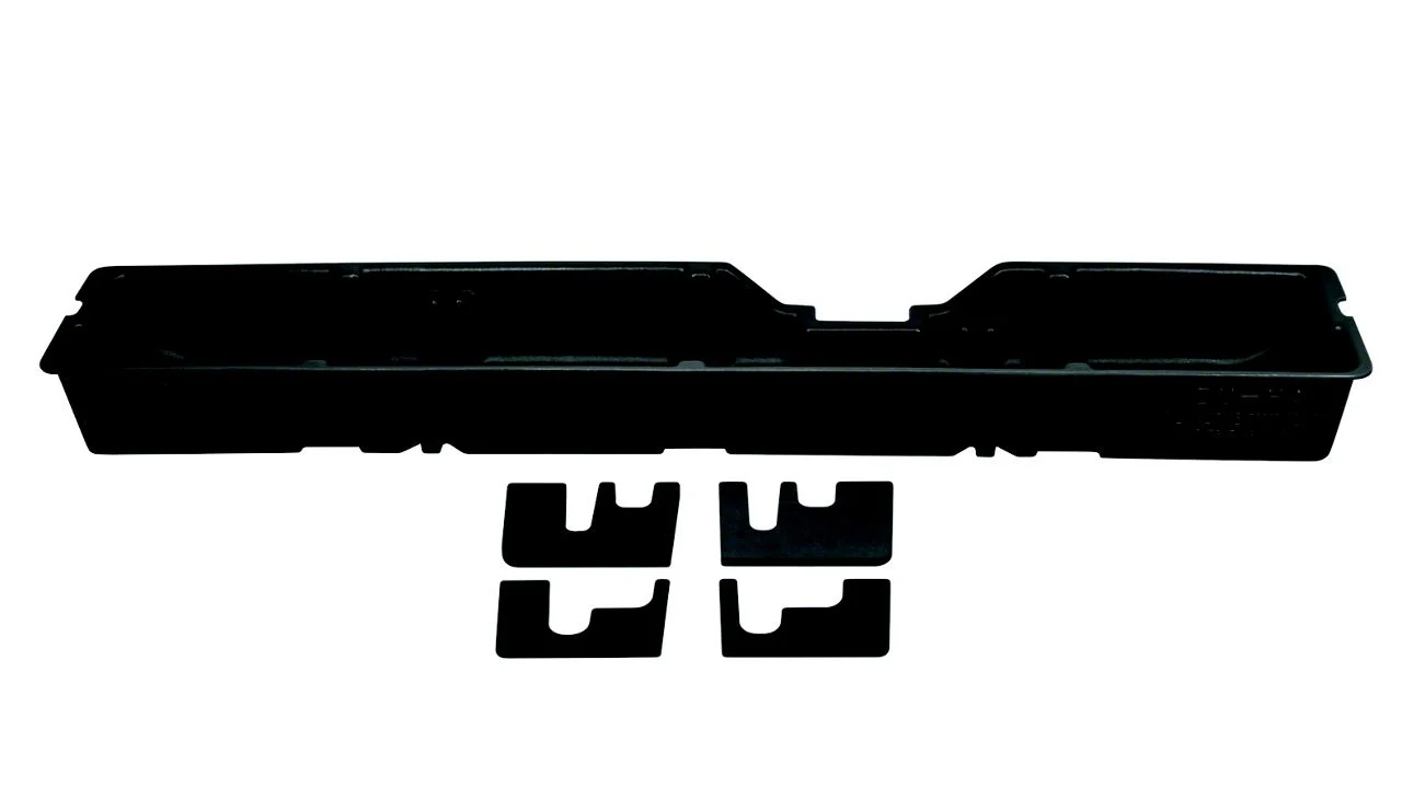 Underseat Storage; Black (11-16 F-350 Super Duty SuperCab)