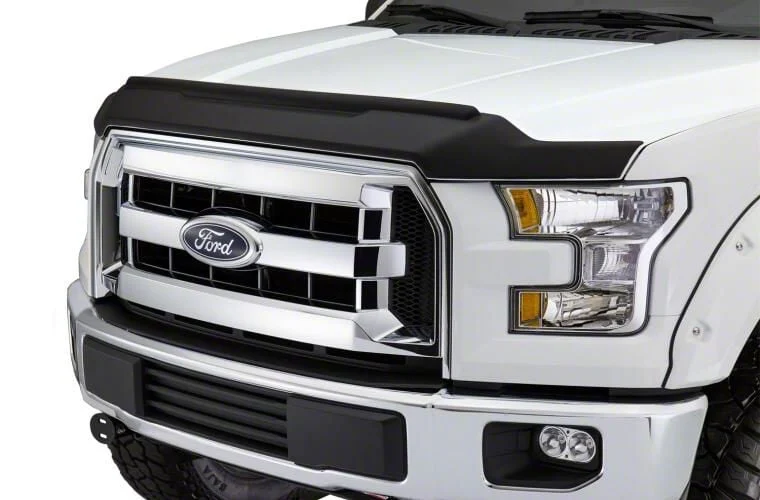 Aeroskin II Hood Protector; Textured Black (11-16 F-350 Super Duty)
