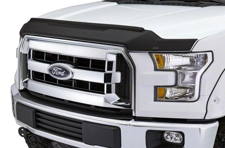 Aeroskin II Hood Protector; Textured Black (17-22 F-350 Super Duty)