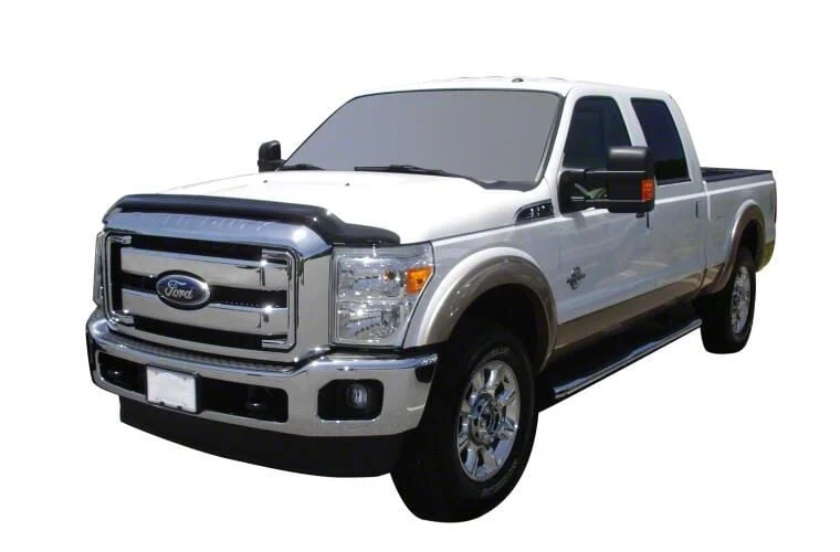 Bugflector II Hood Shield; Dark Smoke (11-16 F-350 Super Duty)