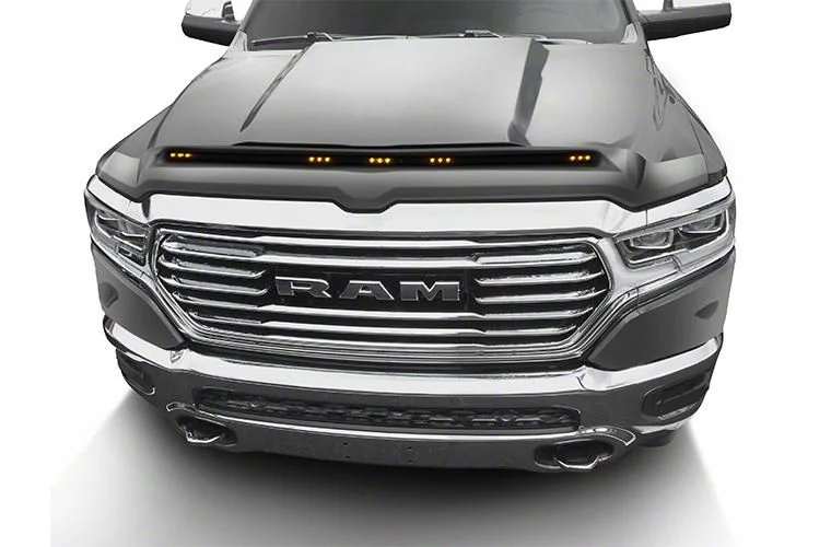Aeroskin LightShield Color-Match Hood Protector; Magnetic Gray Metallic (17-22 F-350 Super Duty)