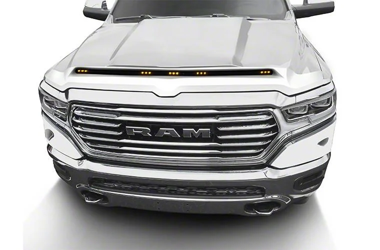Aeroskin LightShield Color-Match Hood Protector; Ingot Silver (17-22 F-350 Super Duty)