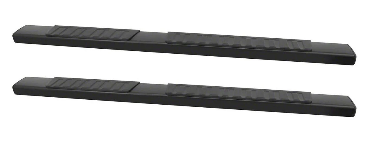 Westin R7 Nerf Side Step Bars; Black (11-16 F-350 Super Duty SuperCrew)