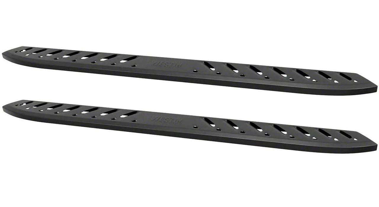 Westin Thrasher Running Boards; Textured Black (17-26 F-350 Super Duty SuperCab)