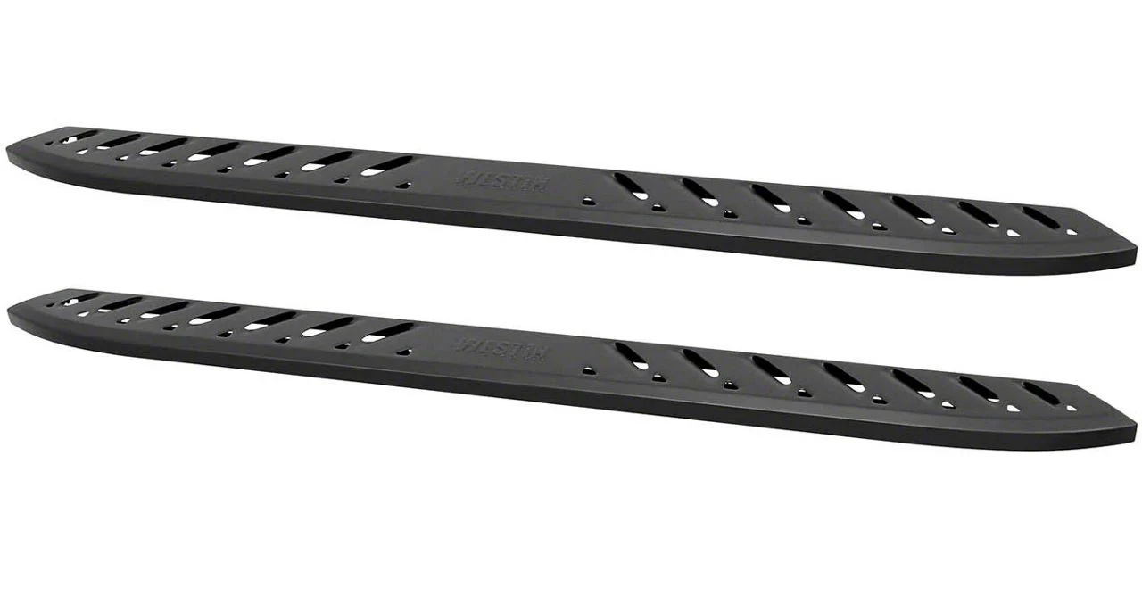 Westin Thrasher Running Boards; Textured Black (17-26 F-350 Super Duty SuperCrew)