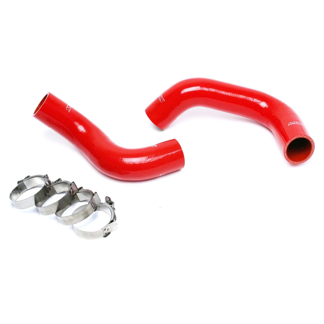 HPS Reinforced Red Silicone Radiator Hose Kit Coolant for Dodge 04-06 Ram 1500 SRT-10 8.3L V10