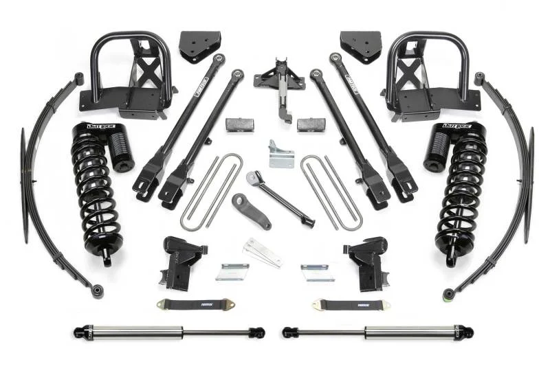 Fabtech 08-10 Ford F350 4WD 10in 4Link Sys w/Dlss 4.0 C/O& Rr Dlss