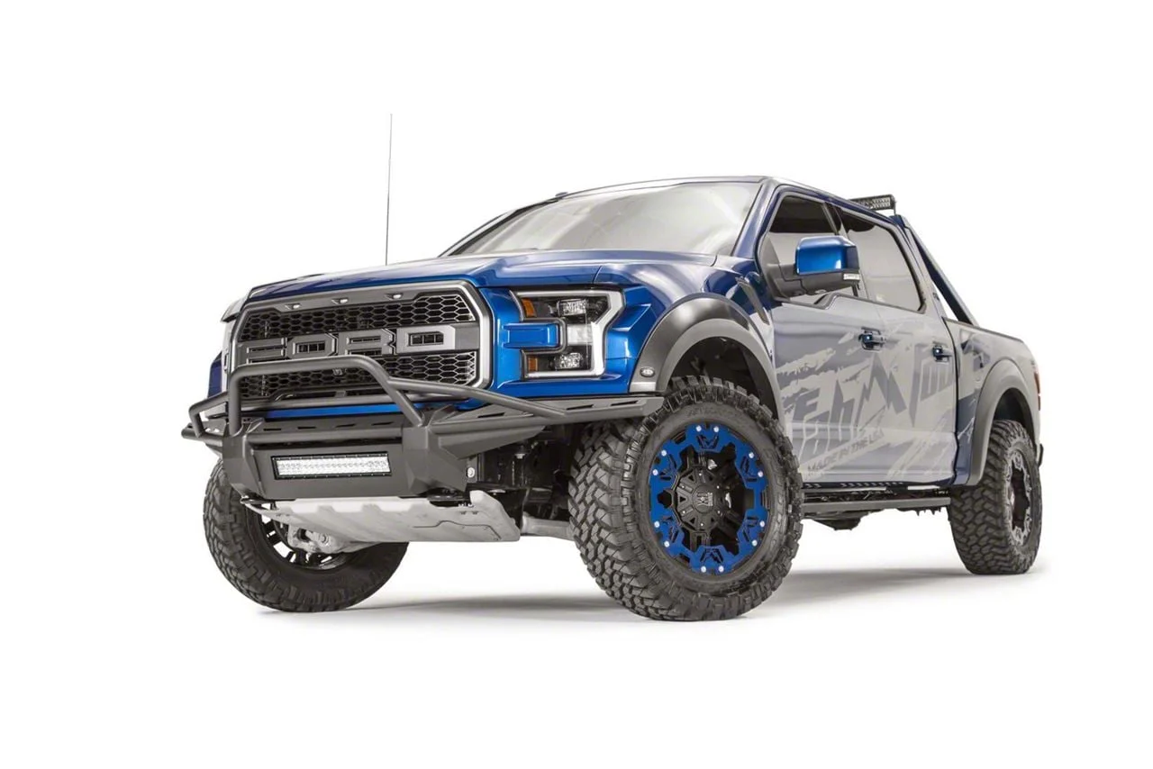 Fab Fours Aero Front Bumper with Pre-Runner Guard (15-17 F-150, Excluding Raptor)