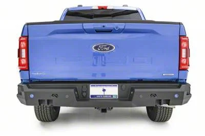 Fab Fours Premium Rear Bumper; Bare Steel (21-23 F-150, Excluding Raptor & Tremor)