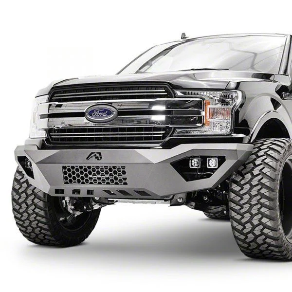 Fab Fours Vengeance Front Bumper with No Guard (18-20 F-150, Excluding Raptor)