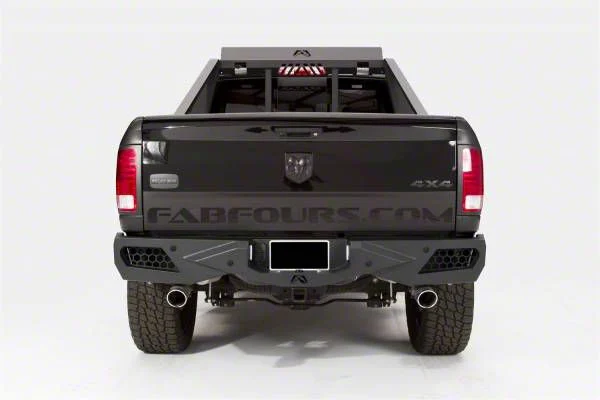 Fab Fours Vengeance Rear Bumper; Bare Steel (10-18 RAM 3500)