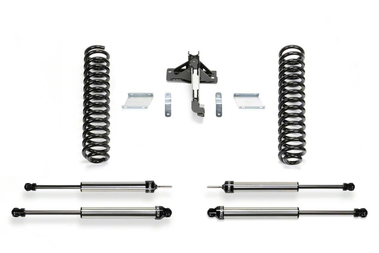 Fabtech 2.50-Inch Budget Suspension Lift Kit with Dirt Logic 2.25 Shocks (17-22 4WD 6.7L Powerstroke F-350 Super Duty)