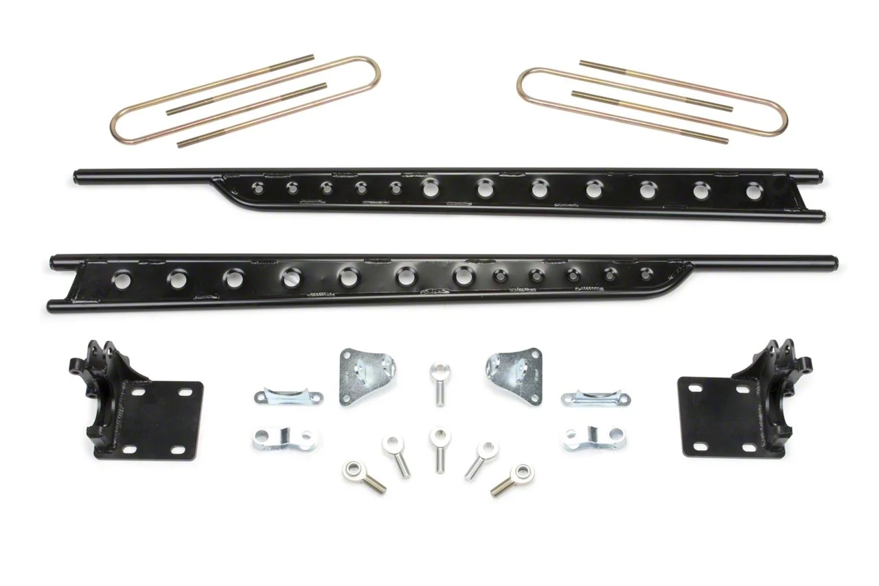 Fabtech Floating Rear Traction Bar System (11-16 4WD F-350 Super Duty)
