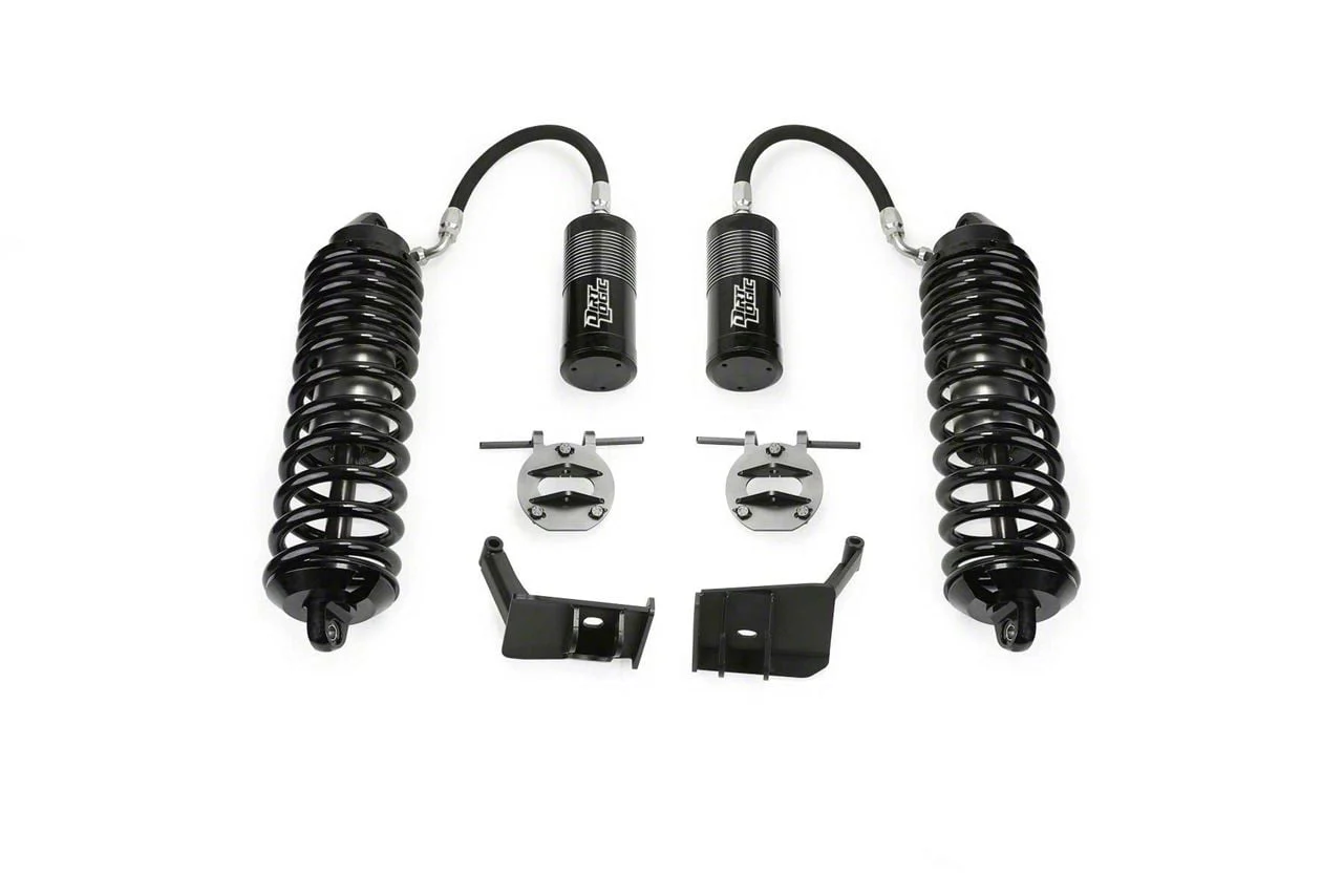 Fabtech Front Dirt Logic 4.0 Reservoir Coil-Over Conversion Kit for 8-Inch Lift (17-22 4WD 6.7L Powerstroke F-350 Super Duty)