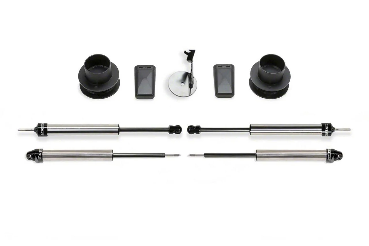 Fabtech 2.50-Inch Coil Spacer Lift Kit with Dirt Logic Shocks (19-26 4WD RAM 2500, Excluding Power Wagon)