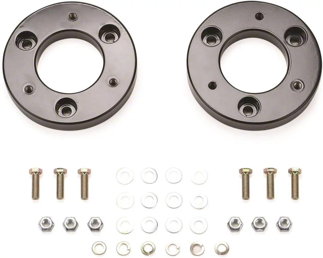 Fabtech 2-Inch Front Leveling Kit (07-26 Sierra 1500, Excluding AT4 & 14-26 Denali)
