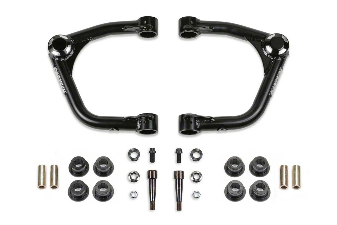Fabtech Uniball Upper Control Arms for 0 to 4-Inch Lift (19-26 Sierra 1500 AT4)