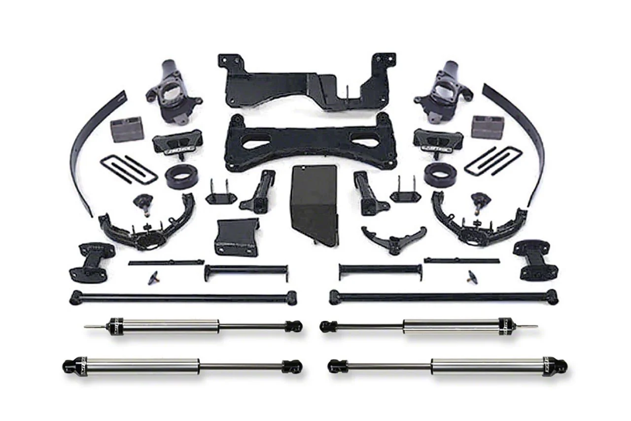 Fabtech 8-Inch Performance Suspension Lift Kit with Dirt Logic Shocks (07-08 Sierra 2500 HD)