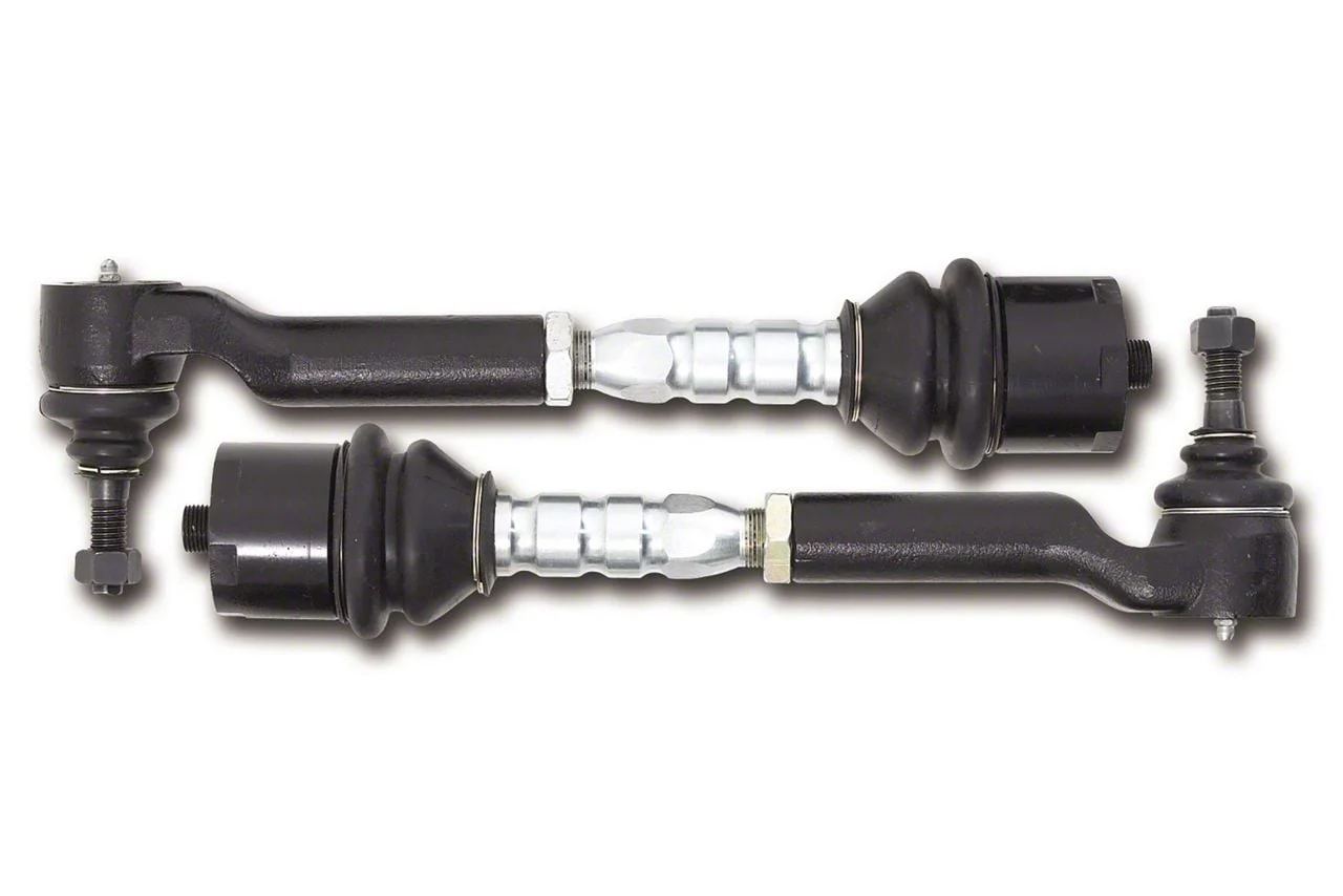 Fabtech Heavy Duty Tie Rods for Stock and Fabtech 3.50-Inch Upper Control Arms (11-26 Sierra 2500 HD)