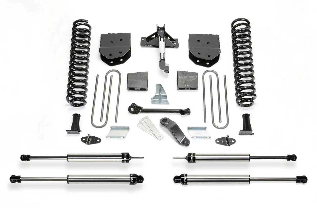 Fabtech 4-Inch Basic Lift Kit with Dirt Logic Shocks (11-16 4WD F-250 Super Duty)