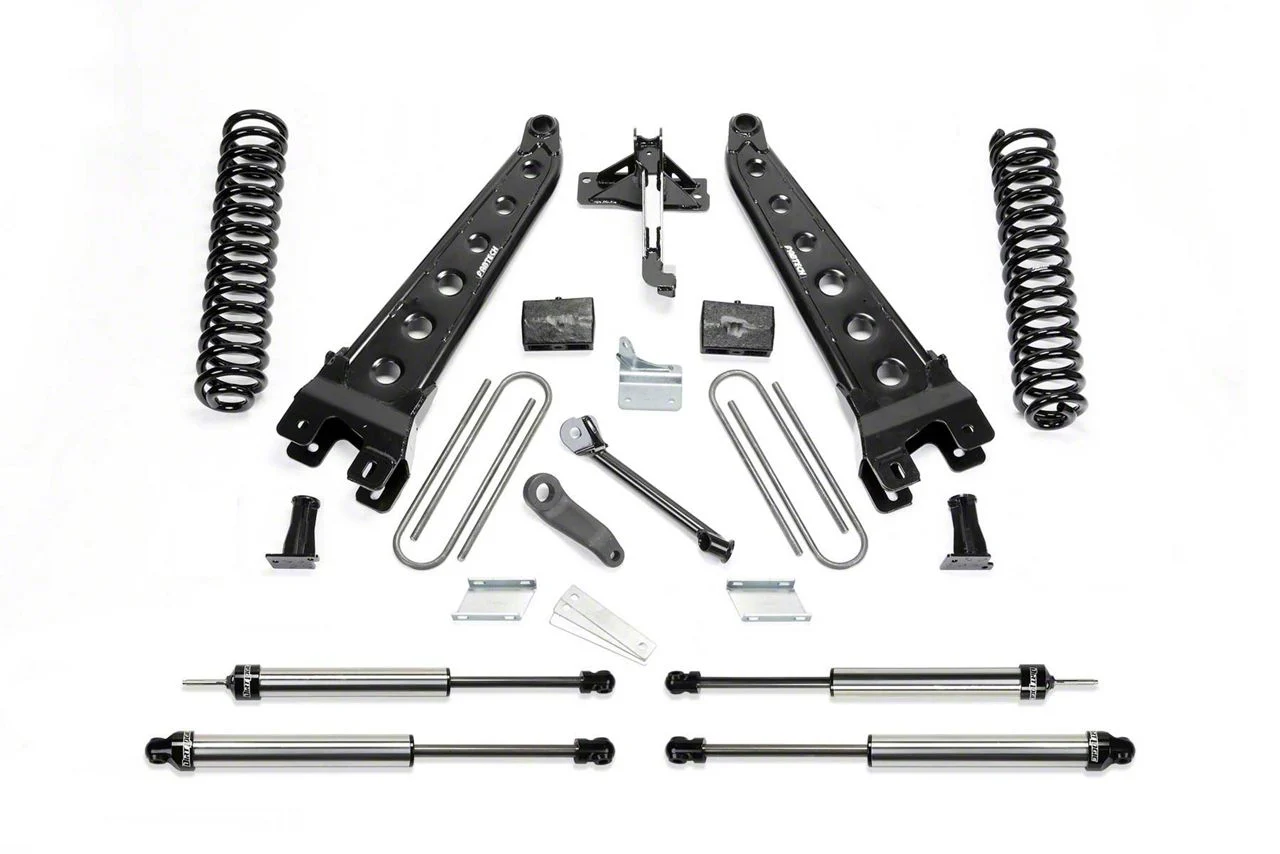 Fabtech 4-Inch Radius Arm Lift Kit with Dirt Logic Shocks (11-16 4WD F-250 Super Duty)