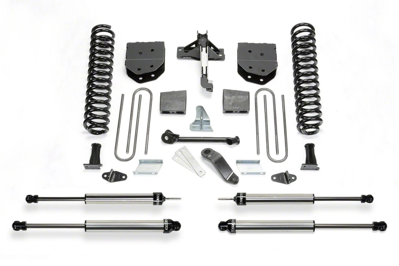 Fabtech 6-Inch Basic Suspension Lift Kit with Dirt Logic Shocks (11-16 4WD F-250 Super Duty)