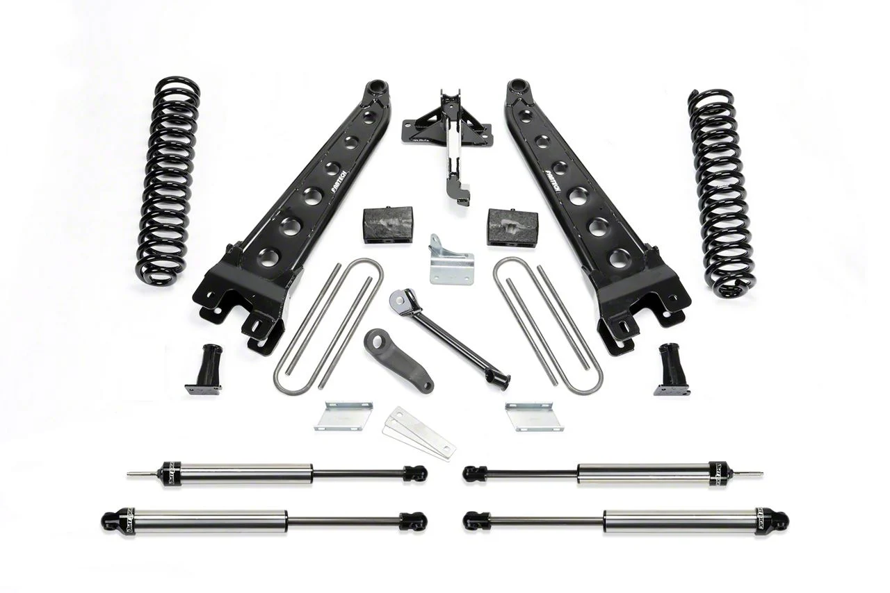 Fabtech 6-Inch Radius Arm Suspension Lift Kit with Dirt Logic Shocks (11-16 4WD F-250 Super Duty)