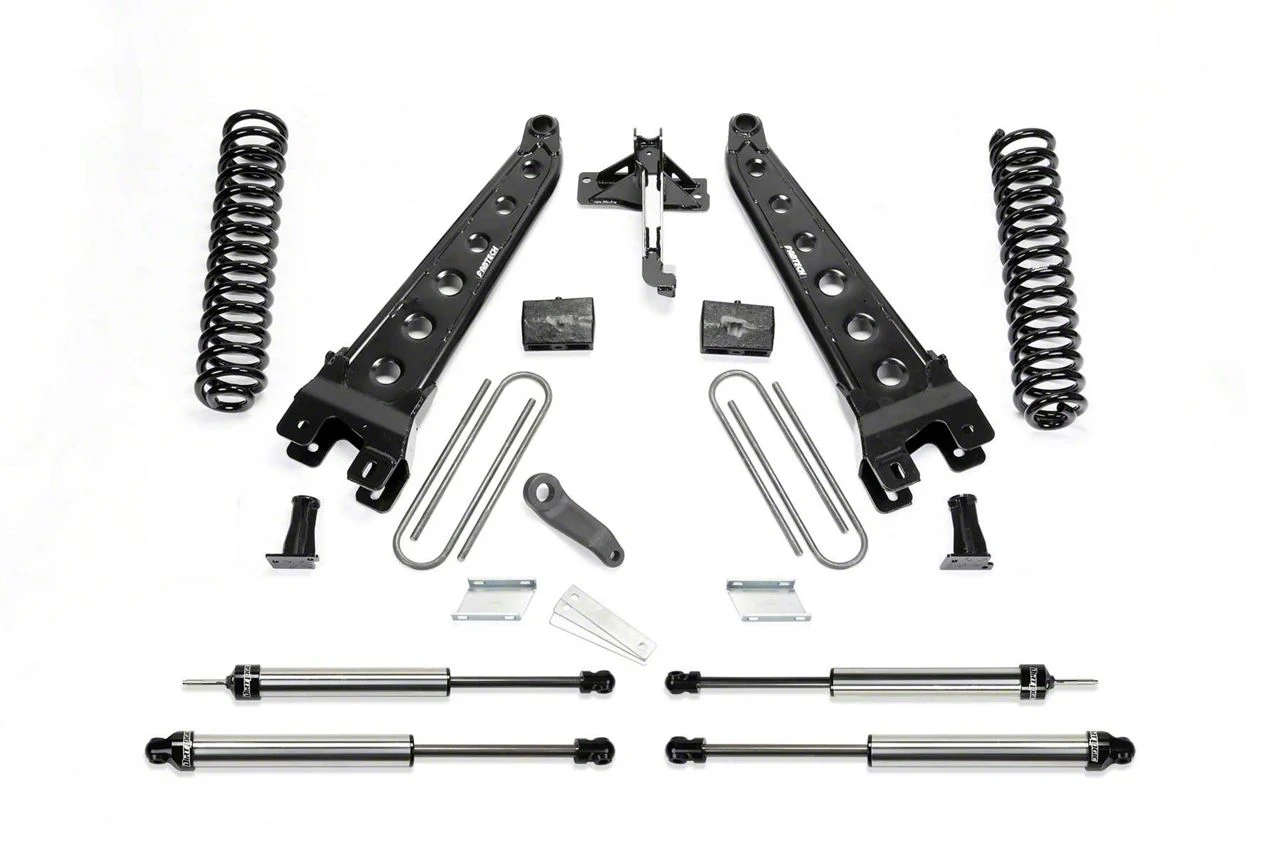 Fabtech 6-Inch Radius Arm Suspension Lift Kit with Dirt Logic Shocks (17-22 4WD 6.2L F-250 Super Duty)