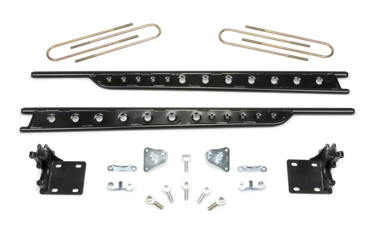 Fabtech Floating Rear Traction Bar System (11-16 4WD F-250 Super Duty)