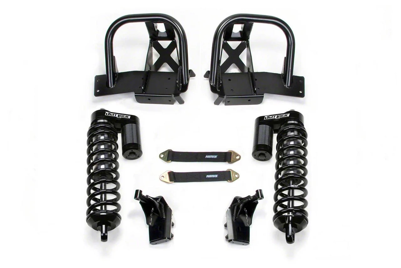 Fabtech Front Dirt Logic 4.0 Coil-Over Conversion Kit for 6-Inch Lift (11-16 4WD F-250 Super Duty)
