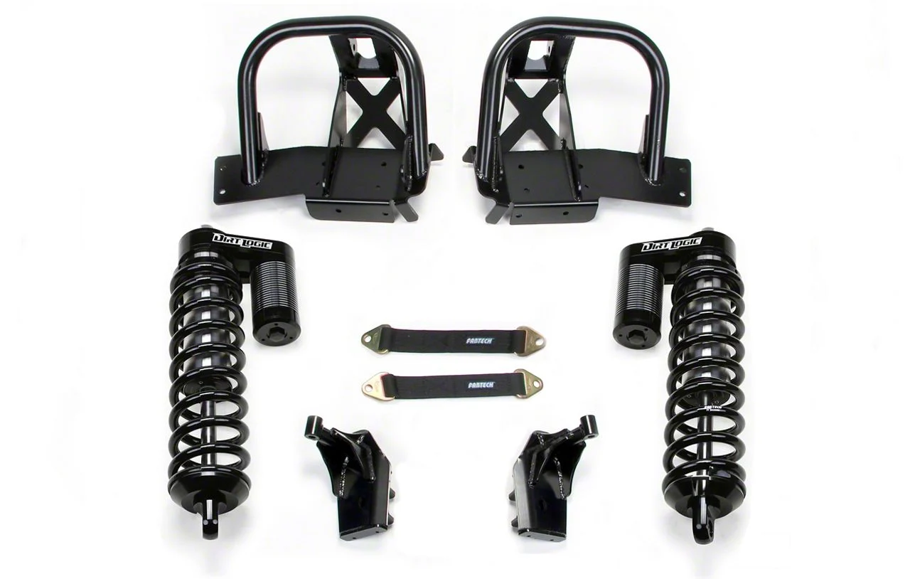 Fabtech Front Dirt Logic 4.0 Coil-Over Conversion Kit for 8-Inch Lift (11-16 4WD F-250 Super Duty)