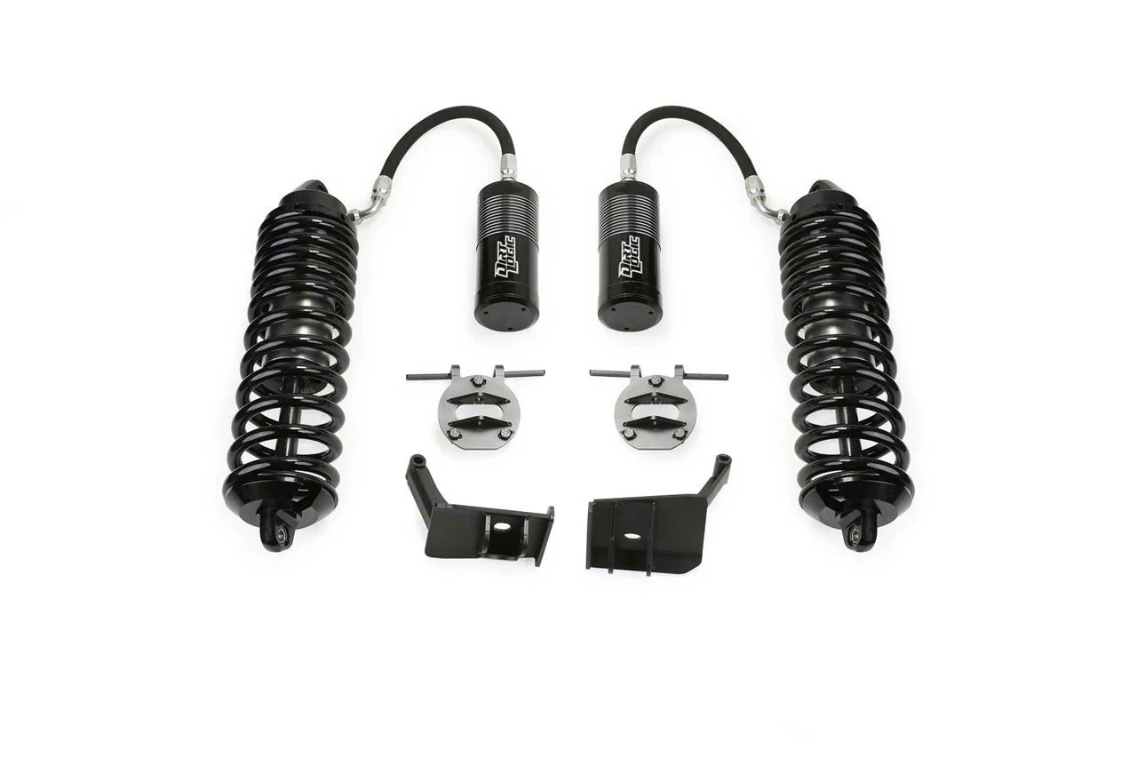 Fabtech Front Dirt Logic 4.0 Reservoir Coil-Over Conversion Kit for 8-Inch Lift (17-22 4WD 6.7L Powerstroke F-250 Super Duty)