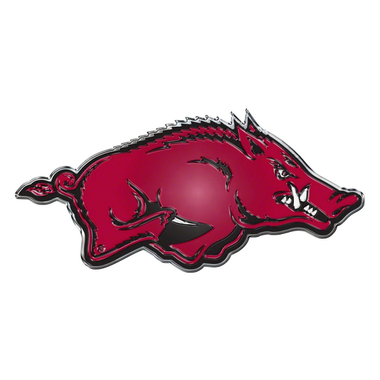 University of Arkansas Embossed Emblem; Cardinal (Universal; Some Adaptation May Be Required)