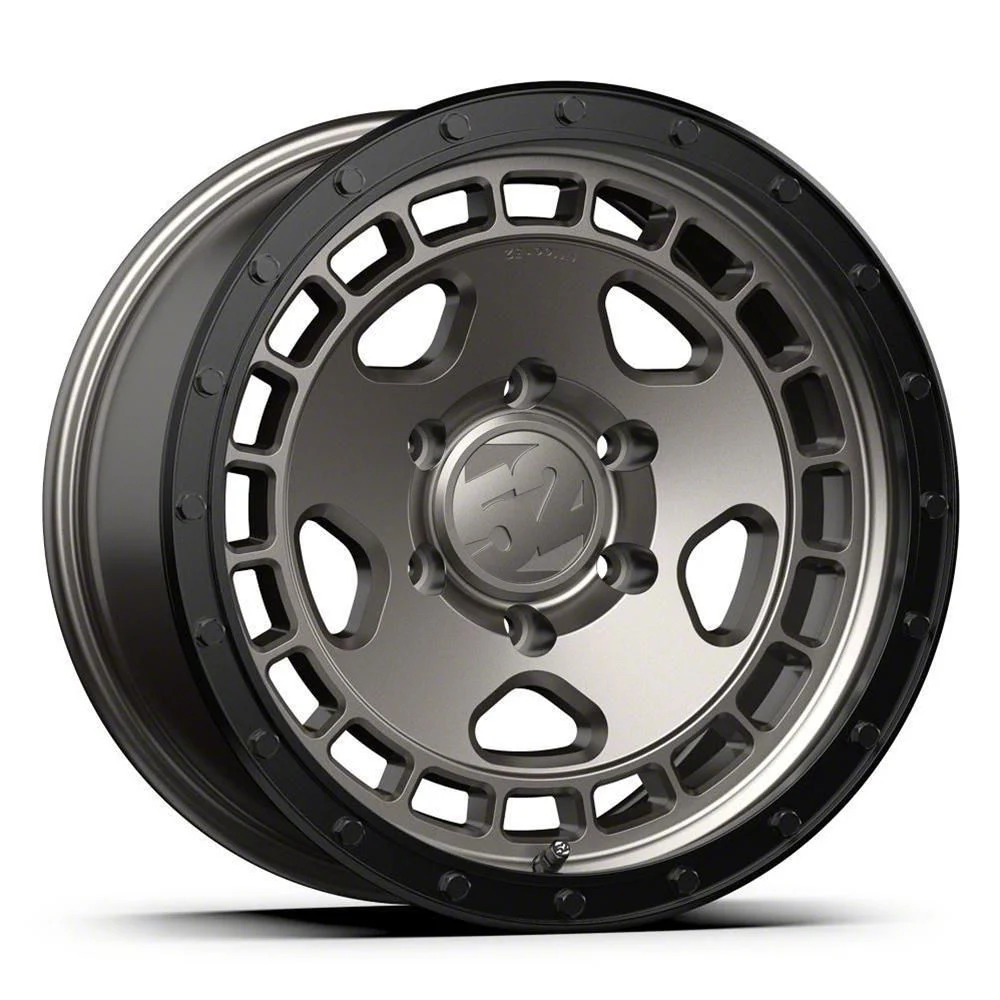Fifteen52 Turbomac HD Magnesium Gray 6-Lug Wheel; 17x8.5; 0mm Offset (07-13 Silverado 1500)