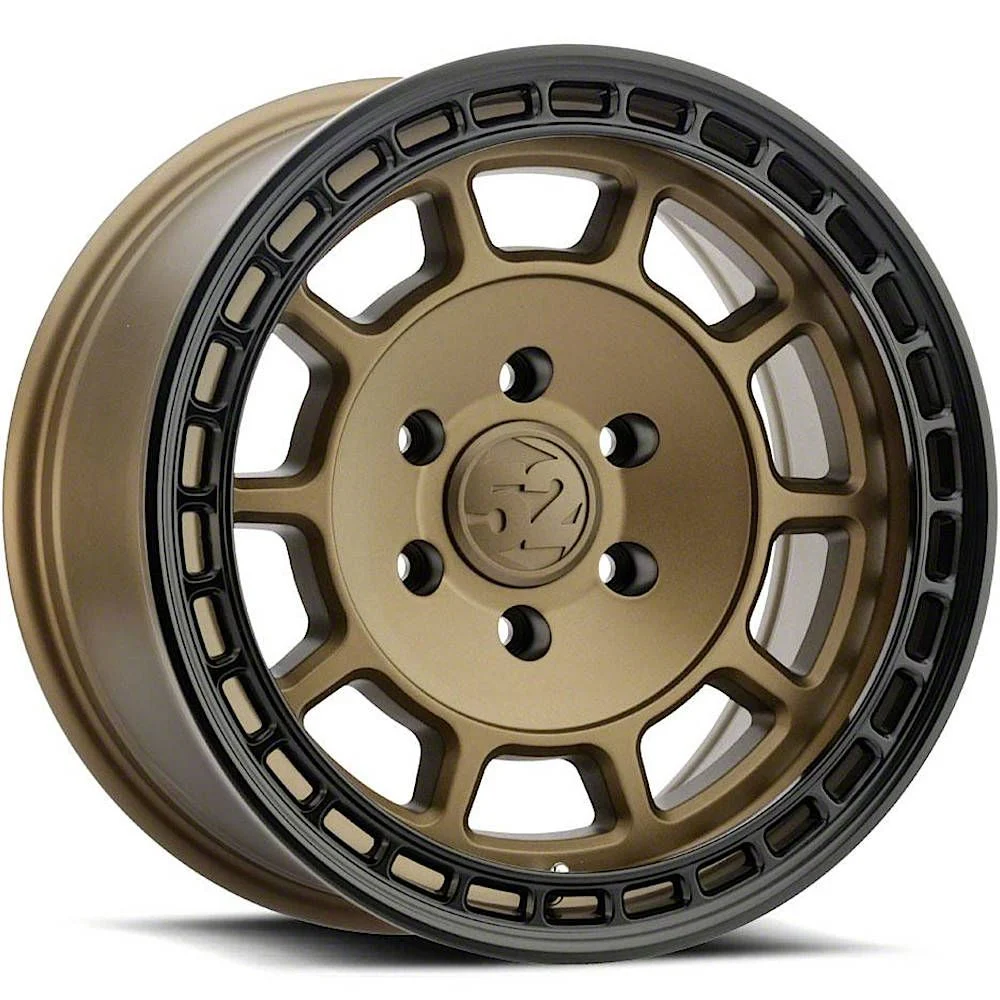 Fifteen52 Traverse HD Block Bronze 6-Lug Wheel; 17x8.5; 0mm Offset (21-26 F-150)