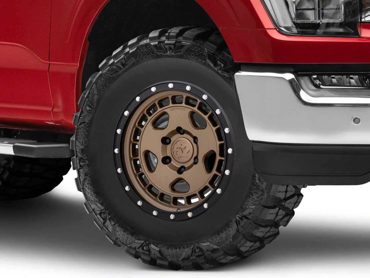 Fifteen52 Turbomac HD Block Bronze 6-Lug Wheel; 17x8.5; 0mm Offset (21-26 F-150)