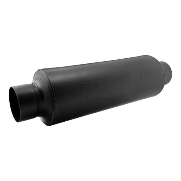 Flowmaster Pro Series Center/Center Bullet Style Muffler; 4-Inch (Universal; Some Adaptation May Be Required)