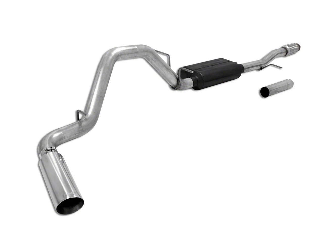 Flowmaster Force II Single Exhaust System; Side Exit (14-18 4.3L Sierra 1500)