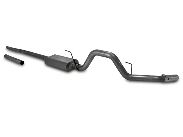 Flowmaster Force II Stainless Steel Single Exhaust System; Side Exit (04-08 5.4L F-150)