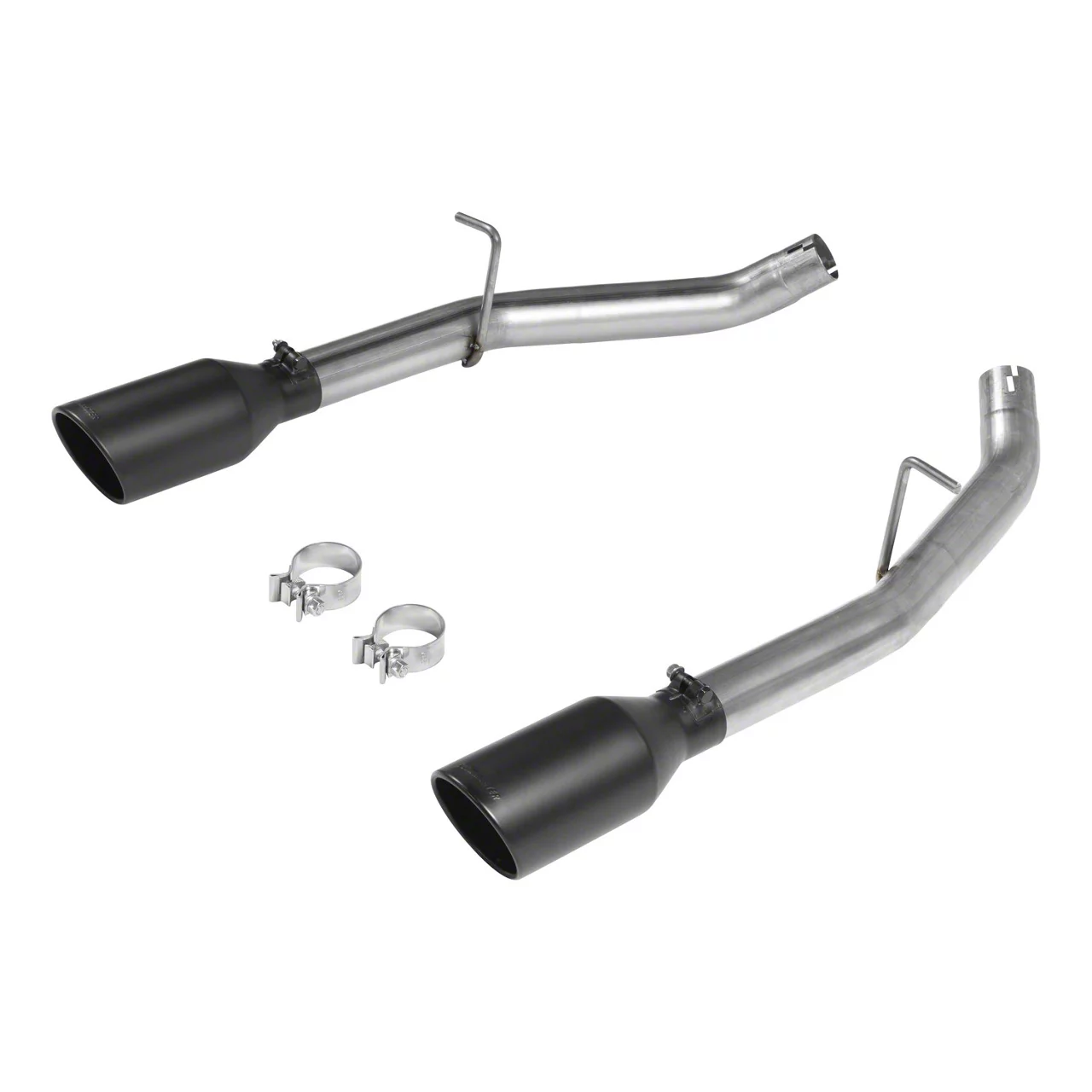 Flowmaster American Thunder Axle-Back Dual Exhaust System with Black Tips; Rear Exit (19-24 5.7L RAM 1500 w/ Factory Dual Exhaust)